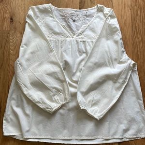 Toad&Co women’s cream blouse